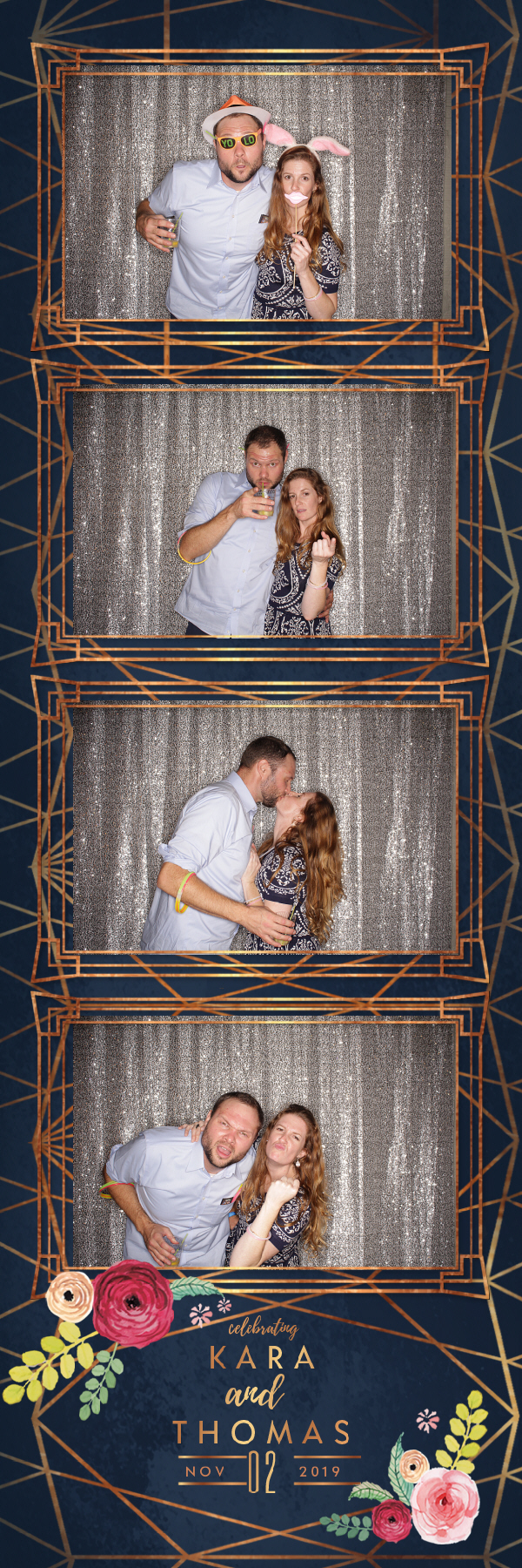 Kara and Thomas Wedding | View more photos from the event at gallery.photoboothbillings.com/u/PhotoBoothBillings/Kara-and-Thomas-Wedding
